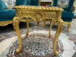 Handmade Golden Peach End Table 12