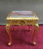 Handmade Pink Marble End Table 8