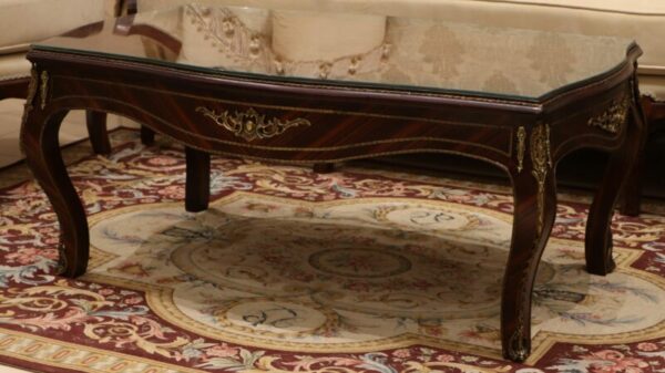 Handmade Marquetery Coffee Table 9