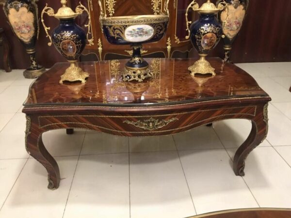 Handmade Marquetery Coffee Table 11