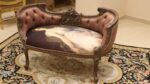 Handmade Brown Peach Lady Bench 10