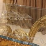 Handmade Gold Green Pistachio Tree Dining Set 25