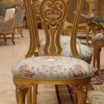 Handmade Gold Green Pistachio Tree Dining Set 27