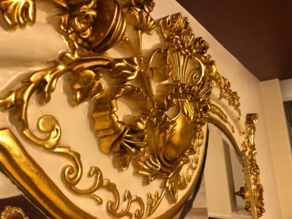 Handmade White Red Buffet 18