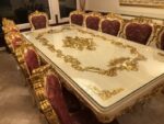 Handmade White Red Buffet 37