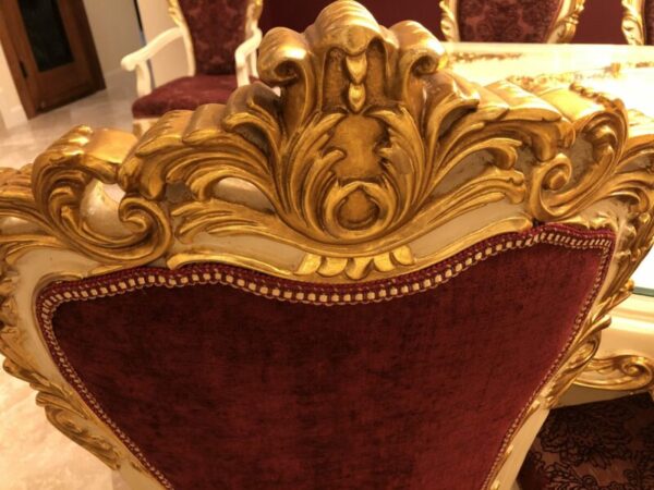 Handmade White Red Buffet 26