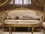 Handmade Gold Coffee Tree Sofa 13