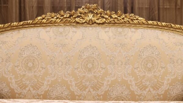 Handmade Gold Coffee Tree Sofa 9