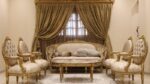 Handmade Gold Coffee Tree Sofa 17