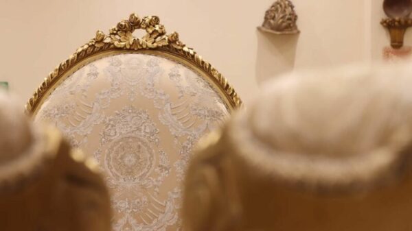 Handmade Gold Coffee Tree Chair 14
