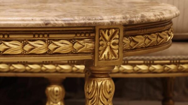 Handmade Gold Coffee Tree Coffee Table 10