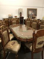 Handmade Oima Brown Dining Table 26