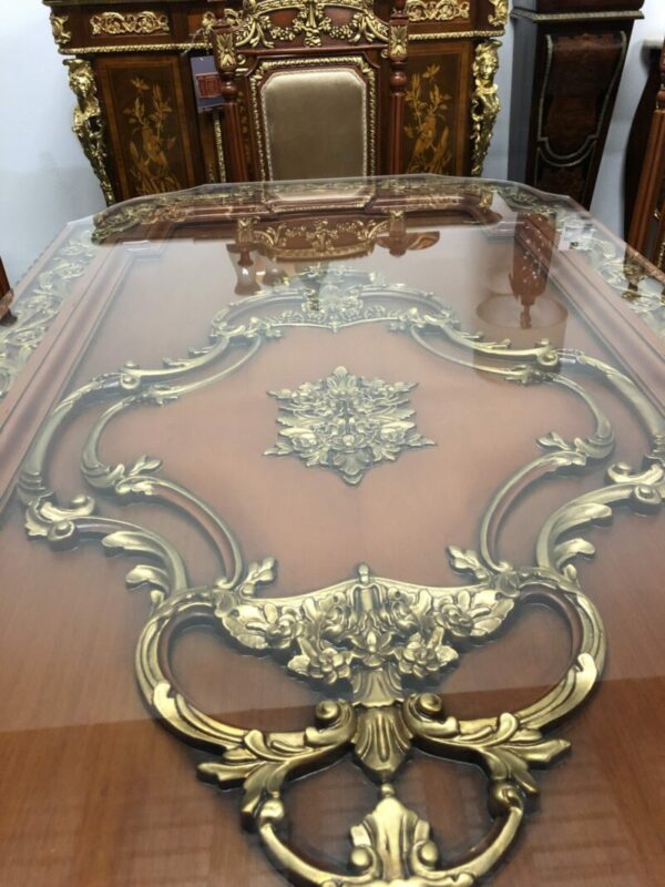 Handmade Oima Brown Dining Table 17