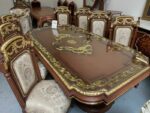 Handmade Oima Brown Dining Table 31
