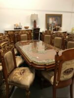 Handmade Oima Brown Dining Table 32