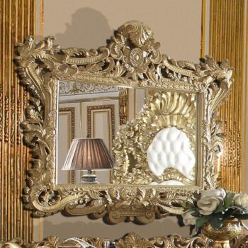 Metallic Bright Gold Mirror HD-8086 By Homey Design