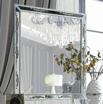 Luna Silver Mirror HD-6036 By Homey Design