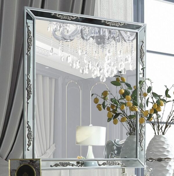 Luna Silver Mirror HD-6036 By Homey Design 4