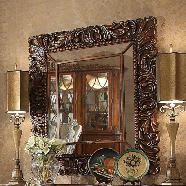 Brown Cherry Mirror HD-124 By Homey Design 4