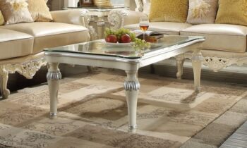 Ant White Coffee Table By Homey Design