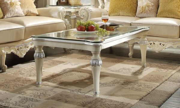 Ant White Coffee Table By Homey Design 4