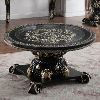 Luxury 7 PCs Dining Table Set HD-8024 By Homey Design 69