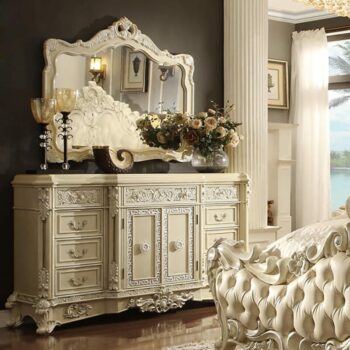 Luxury Cream Pearl Dresser HD-5800 By Homey Design