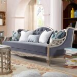Luxury Silver 3 PCs Sofa Set HD-701 By Homey Design Homey Design Special Orders Mobilia Cleopatra 14 Luxury Silver 3 PCs Sofa Set HD-701 By Homey Design 14