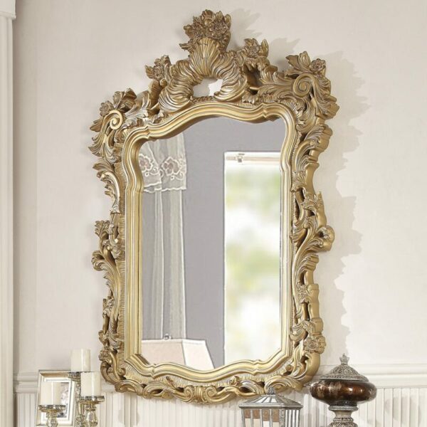 Metallic Bright Gold Mirror HD-8016 By Homey Design 4