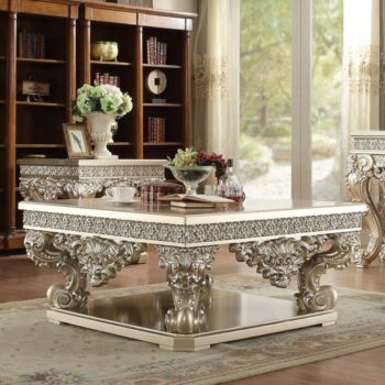 Belle Silver Coffee Table HD-8022 By Homey Design