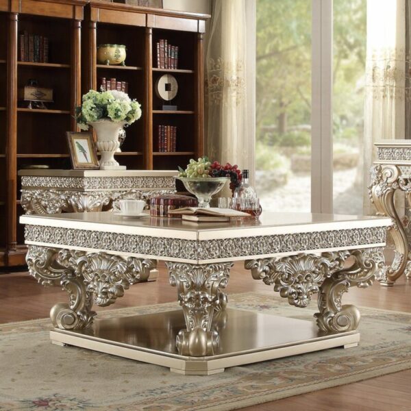 Belle Silver Coffee Table HD-8022 By Homey Design 4