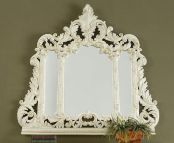 White Gloss Mirror HD-8089 By Homey Design