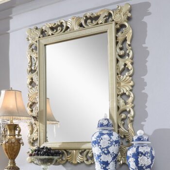 Satin Gold Mirror HD-8092 By Homey Design