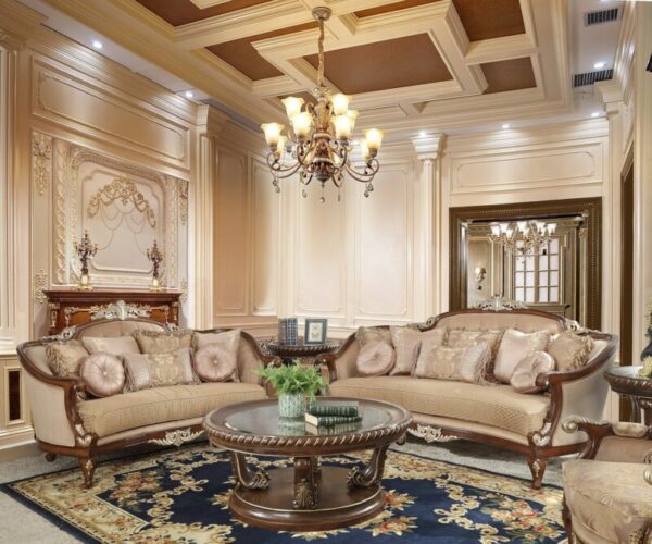 Mahoghany 3 PCs Sofa Set HD-8320 By Homey Design 4