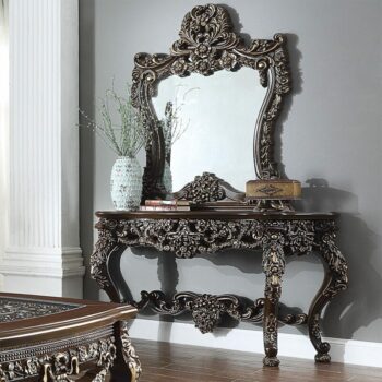 Cherry Console Table HD-905 C By Homey Design