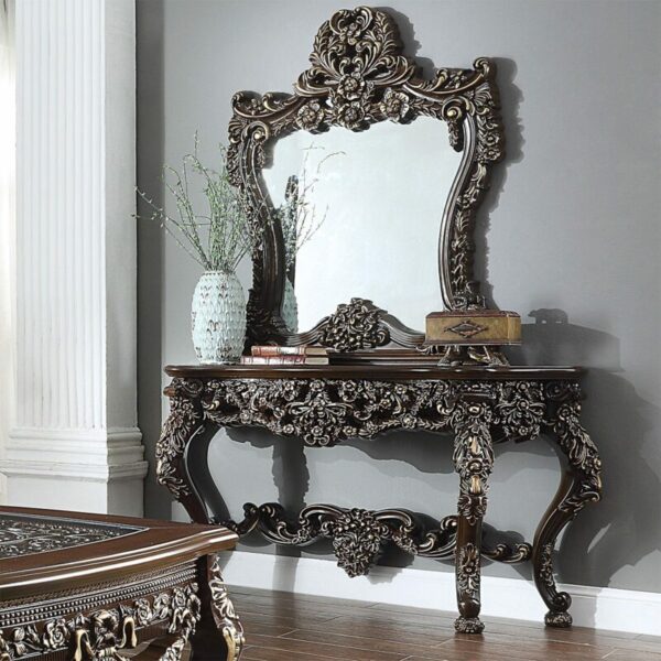 Cherry Console Table HD-905 C By Homey Design 5