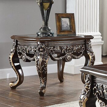 Belle Silver End Table HD-905 C By Homey Design