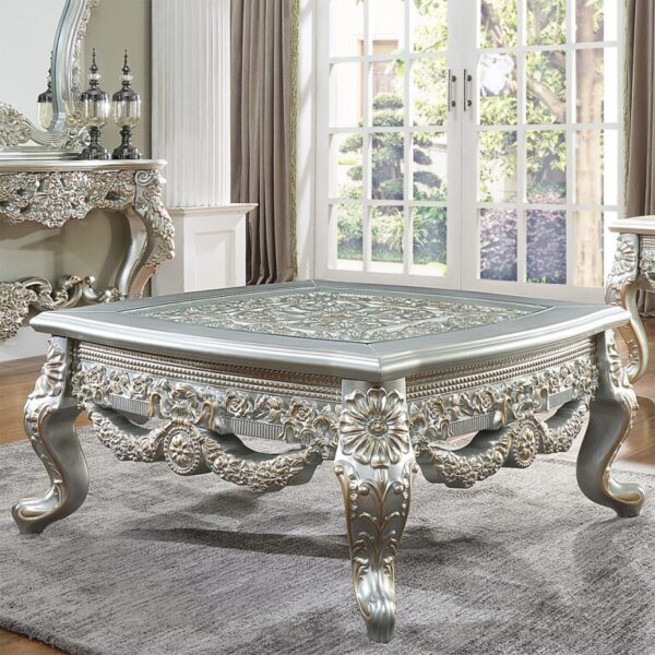 Belle Silver 3PCs Coffee Table Set HD-905 S By Homey Design 7