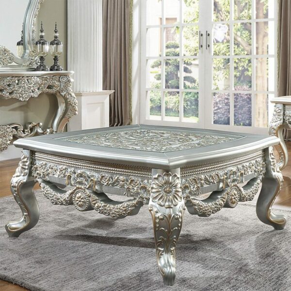 Belle Silver Coffee Table HD-905 S By Homey Design 4