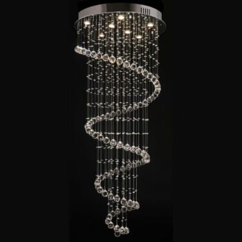 Silver Chrome Chandelier HD-91008 By Homey Design