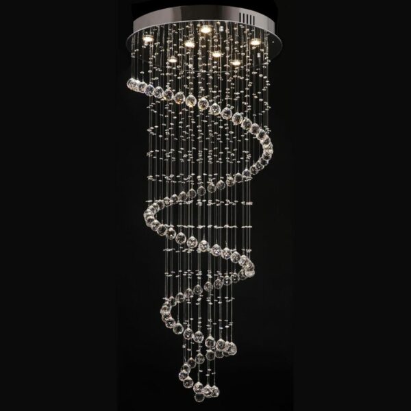 Silver Chrome Chandelier HD-91008 By Homey Design 4