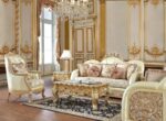 Pickle Frost & Silver 3PCs Sofa Set HD-91302 By Homey Design Homey Design Special Orders Mobilia Cleopatra 11 Pickle Frost & Silver 3PCs Sofa Set HD-91302 By Homey Design 11