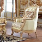 Pickle Frost & Silver 3PCs Sofa Set HD-91302 By Homey Design Homey Design Special Orders Mobilia Cleopatra 12 Pickle Frost & Silver 3PCs Sofa Set HD-91302 By Homey Design 12