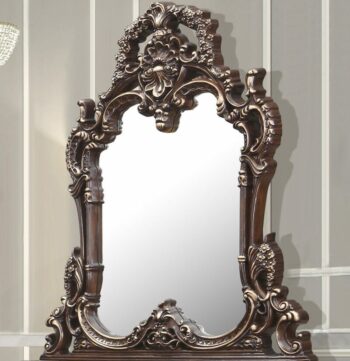 Cherry Walnut Mirror HD-998C By Homey Design
