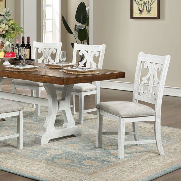 Auletta Dining Table  CM3417T BY Furniture of America 4