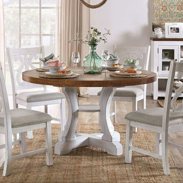 Auletta Round Table  CM3417RT BY Furniture of America 4