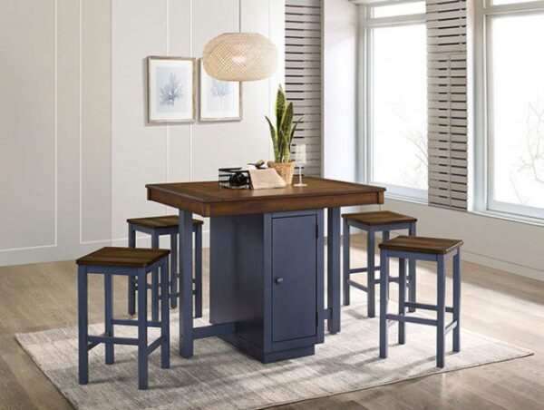 Azurine 5 Pc. Counter Ht. Set  CM3493PT-5PK BY Furniture of America 11