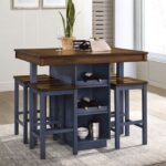 Azurine 5 Pc. Counter Ht. Set  CM3493PT-5PK BY Furniture of America 19