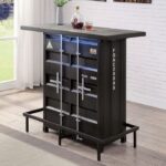 Dicarda Bar Ht. Table  CM3789BK-BT BY Furniture of America 15