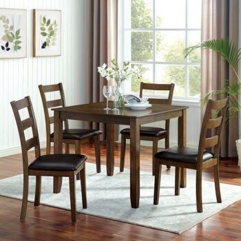 Gracefield 5 Pc. Dining Table Set CM3770T-5PK BY Furniture of America